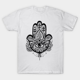 Hamsa Hand Sunflower T-Shirt